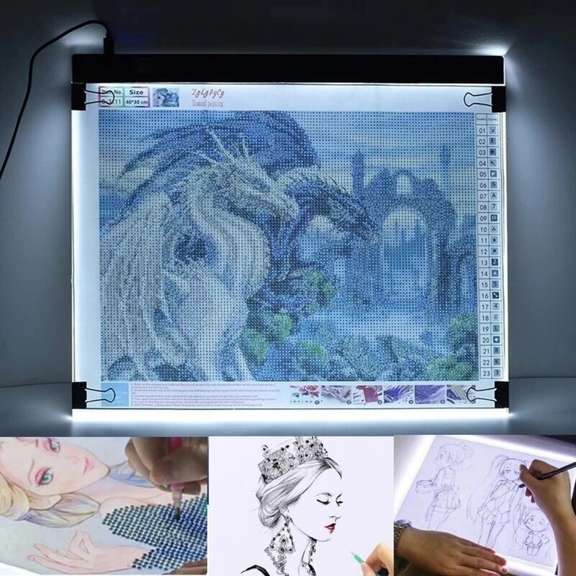 A4 USB Dimmable LED Drawing Pad
