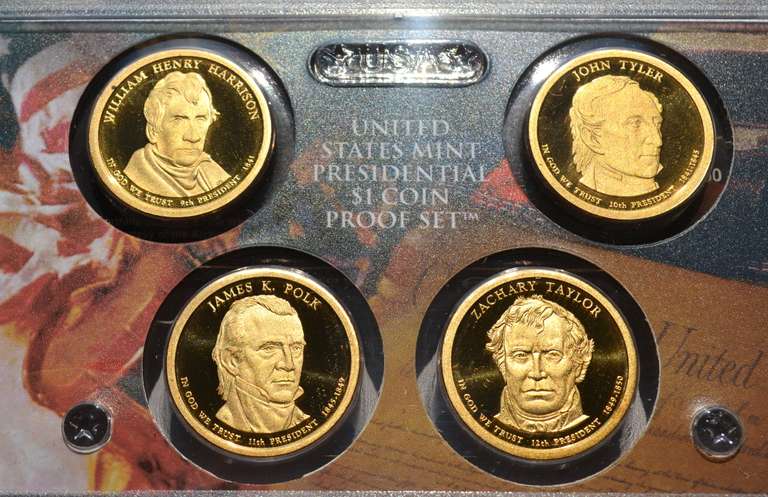 2007-2009 Presidential Dollar Proof Sets