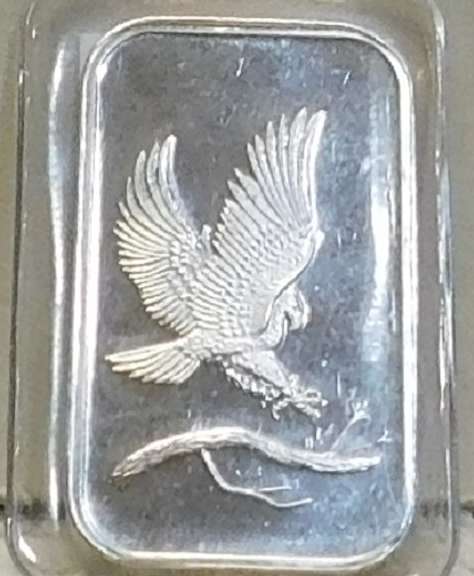 1 Oz Silver Bar PROOF - Eagle