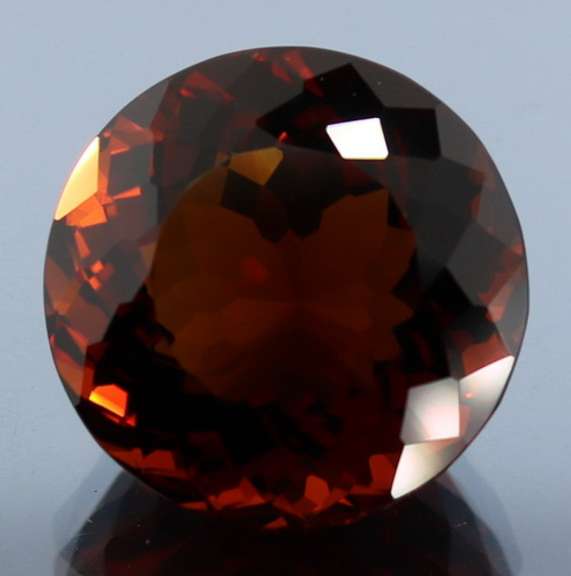 Ravishing top color 34.86ct high caliber Hydrothermal Citrine