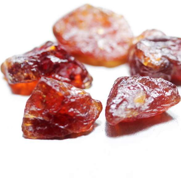 Beautiful 39.19ct uncut Garnet set