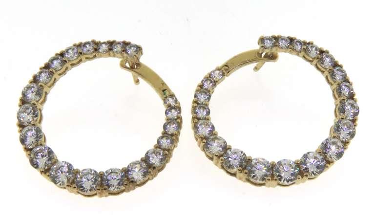 Sterling Silver Cubic Zirconia Earrings