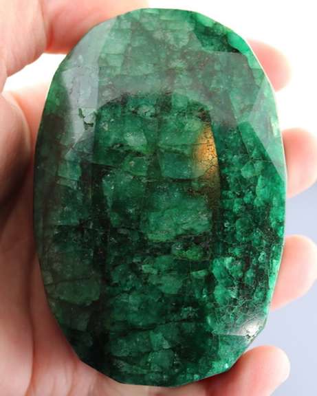 Massive! 2,445ct forest green Emerald