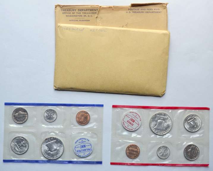 1961 & 1962 US Mint Sets