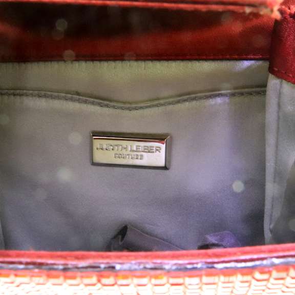 Judith Leiber Fizzoni Bling Crystal Clutch Bag