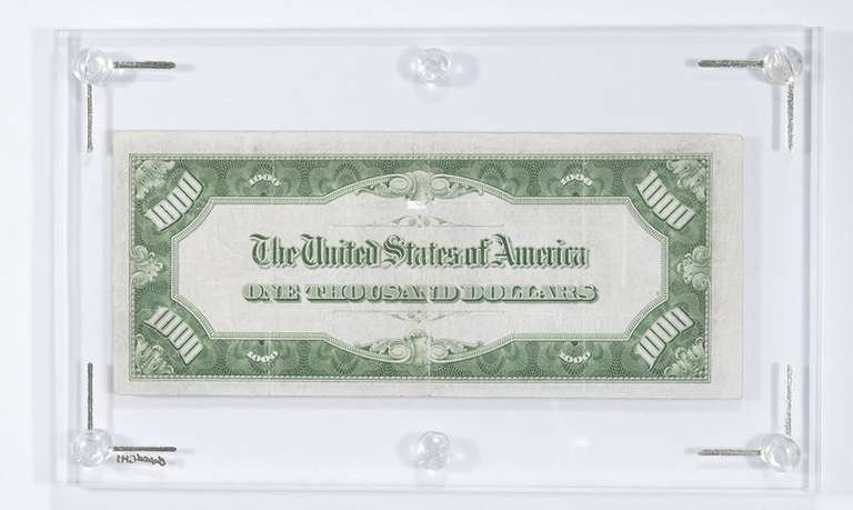 1934 $1000 United States Federal Reserve Note Green Seal