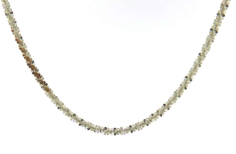 Italian Sterling Silver Primrose Sparkle Popcorn Chain