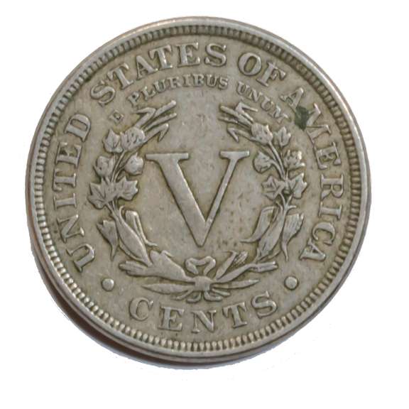 1890 Liberty V Nickel