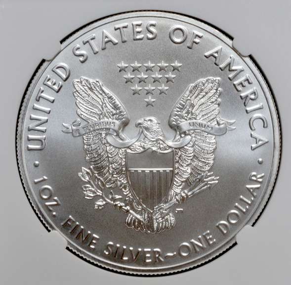 2021 (S) First Day Silver Eagle NGC
