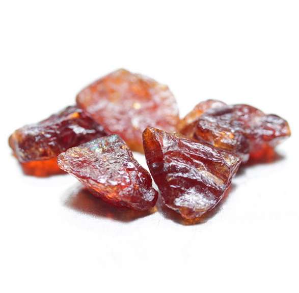 Beautiful 39.19ct uncut Garnet set