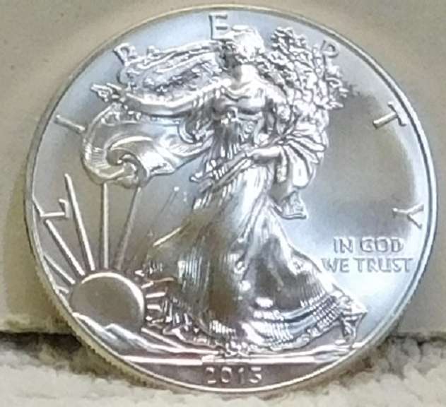 2013 Silver Eagle, Unc.
