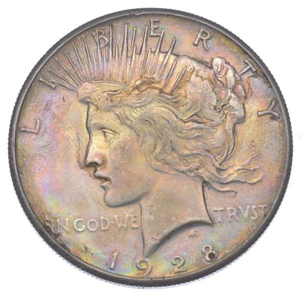 1928 Peace Silver Dollar