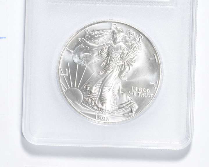 1993 American Silver Eagle - .999 Fine Silver