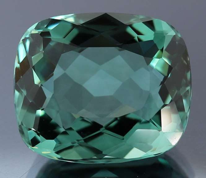 32.44ct top blue green hue created Amethyst