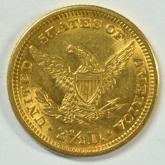 Very Choice BU 1905 US $2.50 Liberty Gold Piece