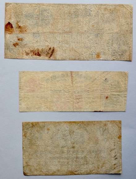 3 Different 1862 New York Notes