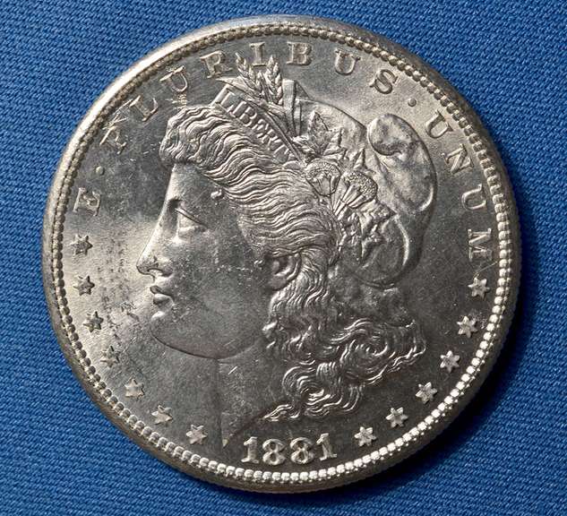 1881-S B U MORGAN DOLLAR