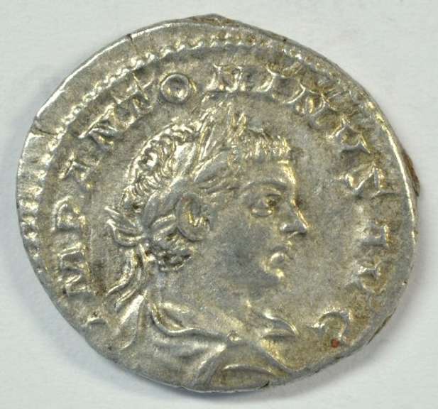 Near Mint Elagabalus Roman Silver Denarius, 218-222 AD