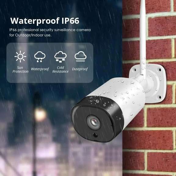 8CH 3MP 1536P Wireless CCTV Security System