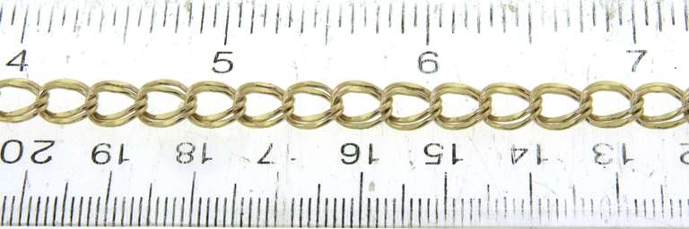 Powerful Yellow Gold Charm Bracelet