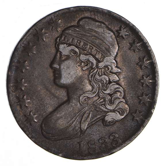 1833 Capped Bust Half Dollar - Circulated