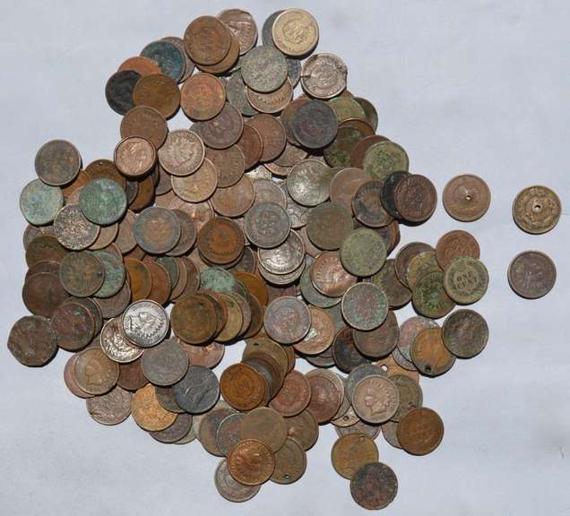 50 1890 1900 Era Indian Cents