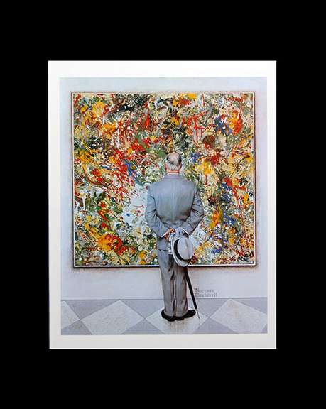 Norman Rockwell, The Painted Word