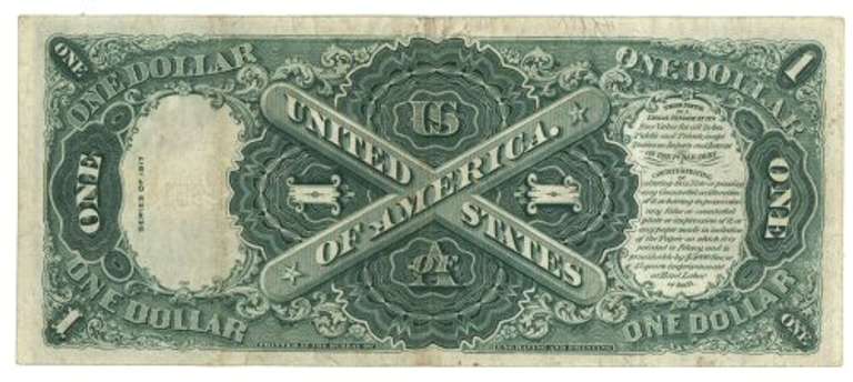 Choice Series of 1917 Large Size $1 US Note