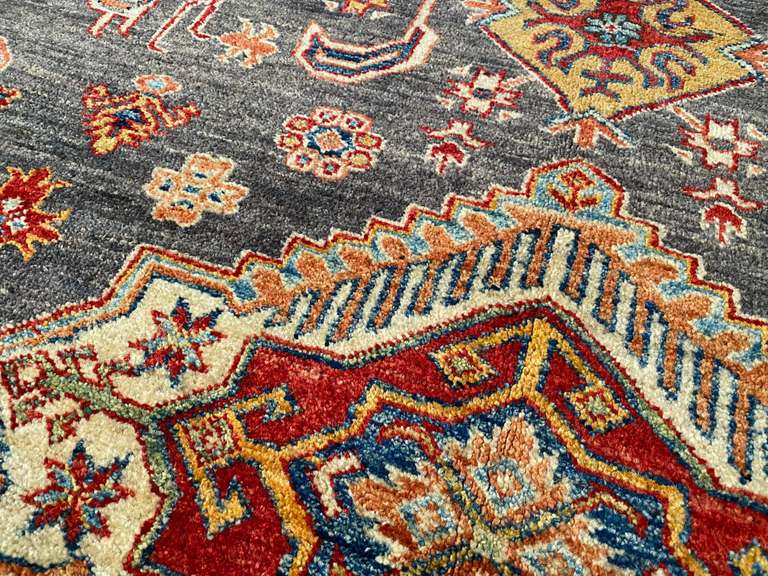EXQUISITE FINE SUPER KAZAK RUG 9x13