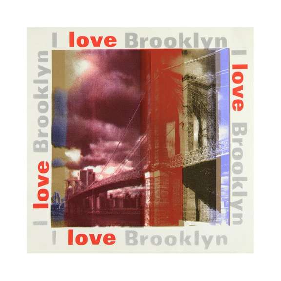 I Love Brooklyn by Steve Kaufman (1960-2010)