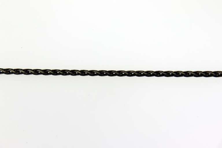 Italian Sterling Silver Heavy Wheat Chain