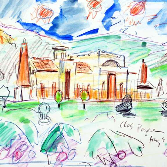 Clos Pegase, Napa Valley by Ensrud Original