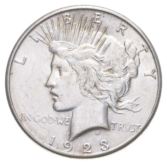 1923-S Peace Silver Dollar