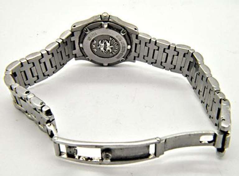 LADIES CONCORD SARATOGA SILVER DIAL.