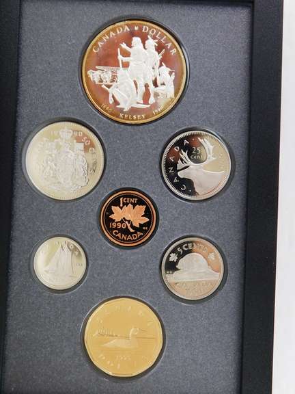 1990 Royal Canadian Mint Proof Coin Set