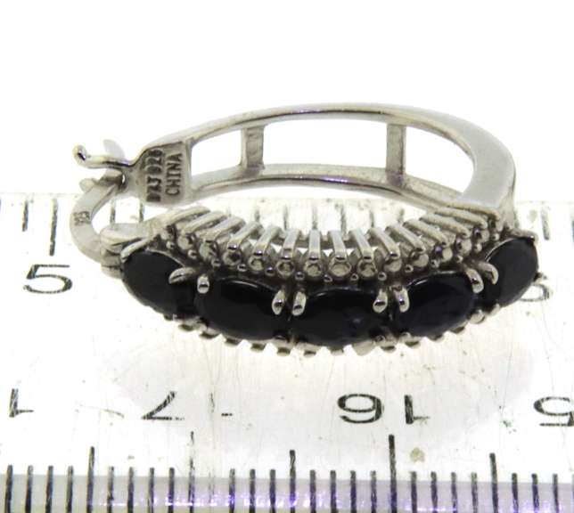 Lot of 2 Sterling Silver Earrings