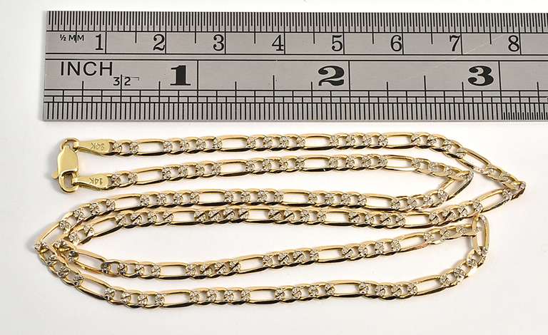 Popular Figaro Link Necklace