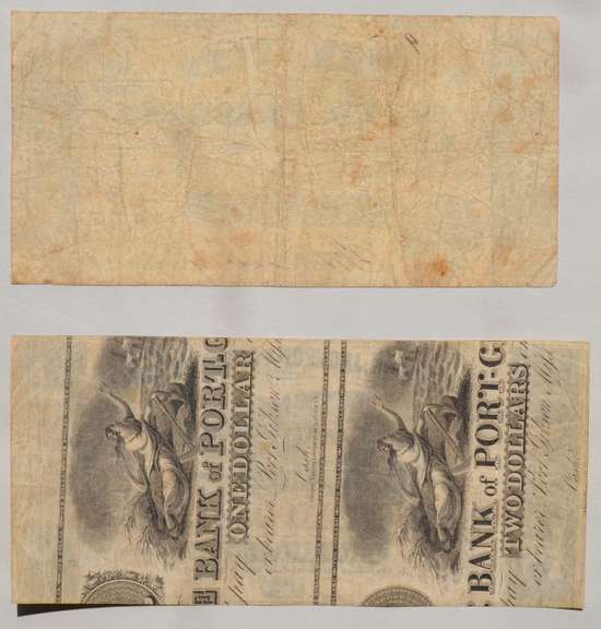 $ 2 North Carolina & New Orleans Railroad Company 1861 Notes