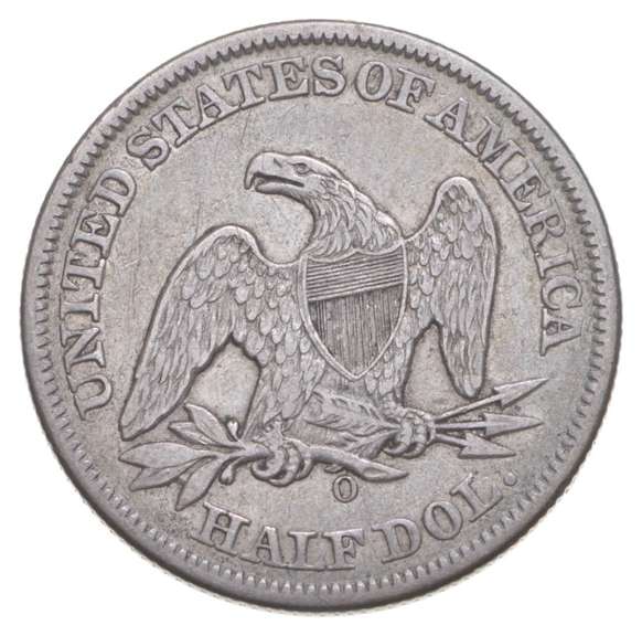 1859-O Seated Liberty Half Dollar