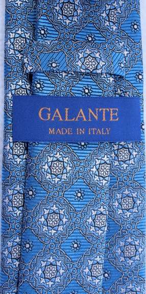 Fine Quality Italian Hand Made Silk Tie By Galante