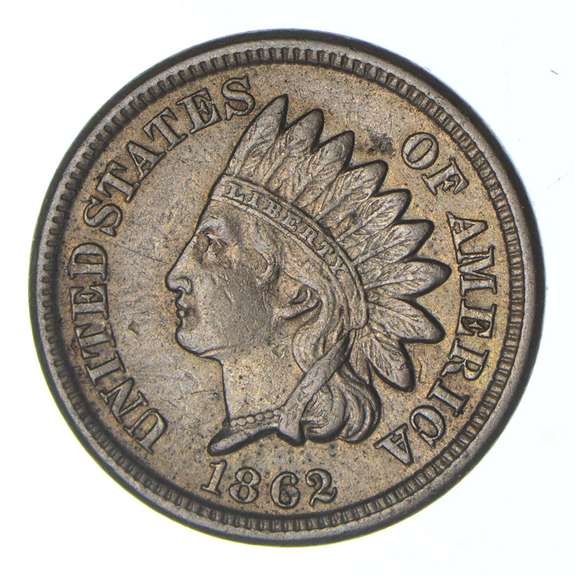1862 Indian Head Cent - Choice