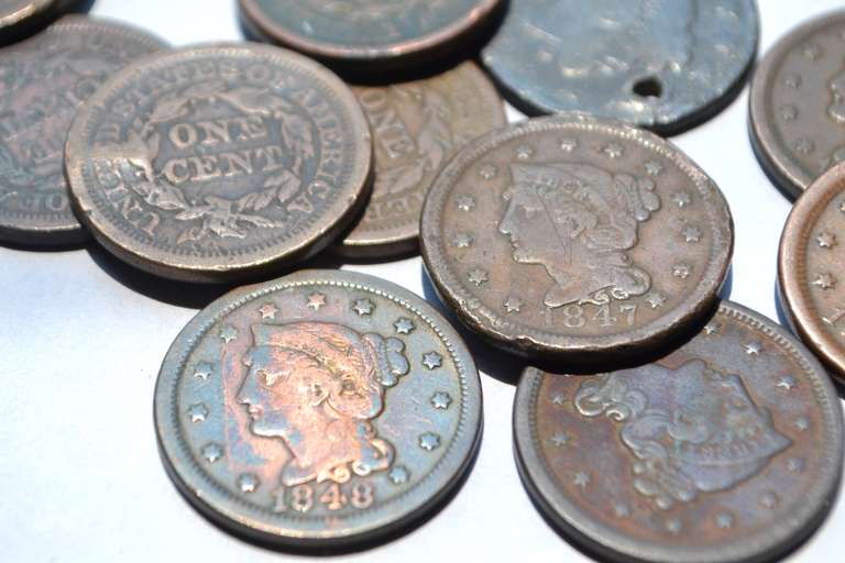 16 Large Cents