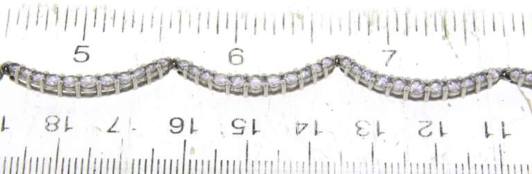 Sterling Silver CZ Tennis Necklace