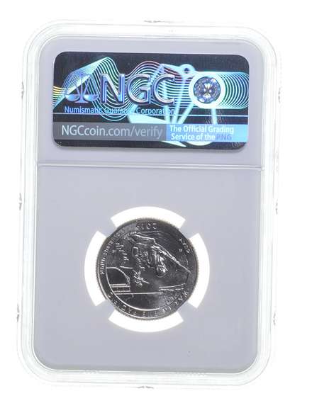 MS68 2019-W War In The Pacific HP Quarter - Graded NGC