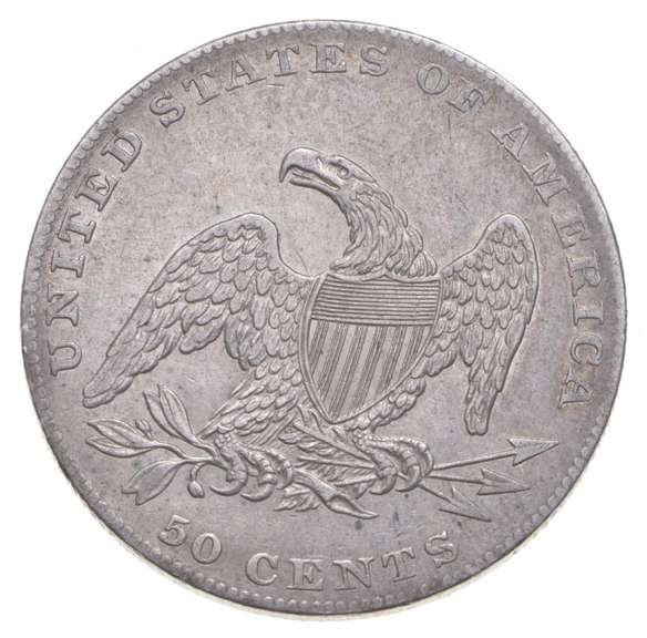 1837 Capped Bust Half Dollar