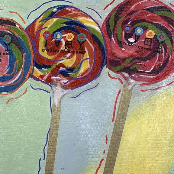 Dylan's Candy III by Steve Kaufman (1960-2010)