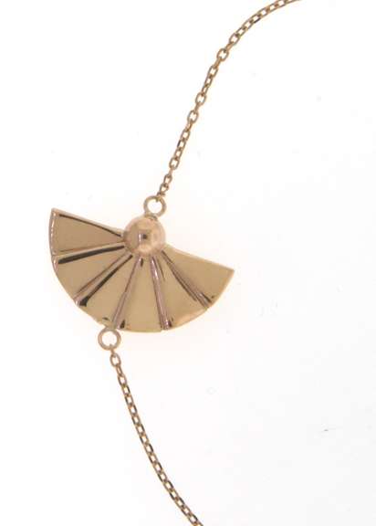 Fabulous Rose Gold Fan Bracelet