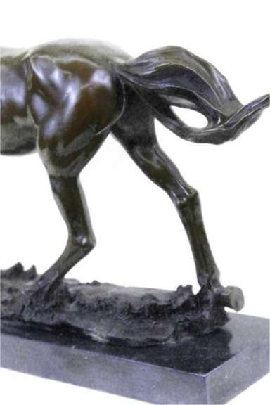 Canter Race Horse Bronze Sculpture