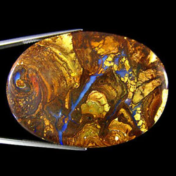 Substantial 120.66ct crystal core Koroit Boulder Opal