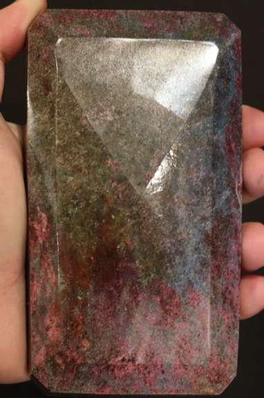 Display sized! 5,500ct UNTREATED Ruby in Kyanite